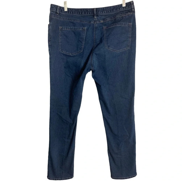 Rohan Women’s Straight Leg Blue Jeans Sun Protective Clothing UPF 40+ Size  16R - Picture 2 of 9
